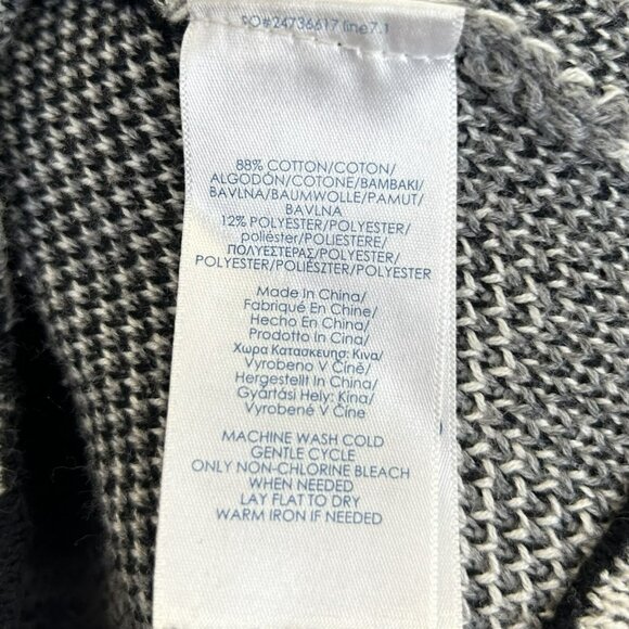 Chaps Ralph Lauren Cardigan Sweater Womens Size Medium Aztec Southwestern FLAW - Picture 4 of 5